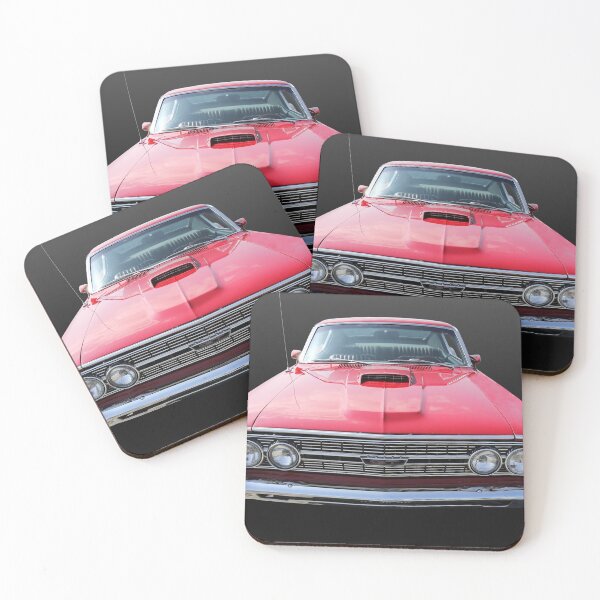 Aperçu de l'œuvre Ford Torino GT créée et vendue par Peter Kraaibeek | Generative Designs and Car Art.