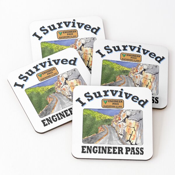 Item preview, I Survived Engineer Pass Painting 1, Ouray, Colorado designed and sold by MMc Buck.