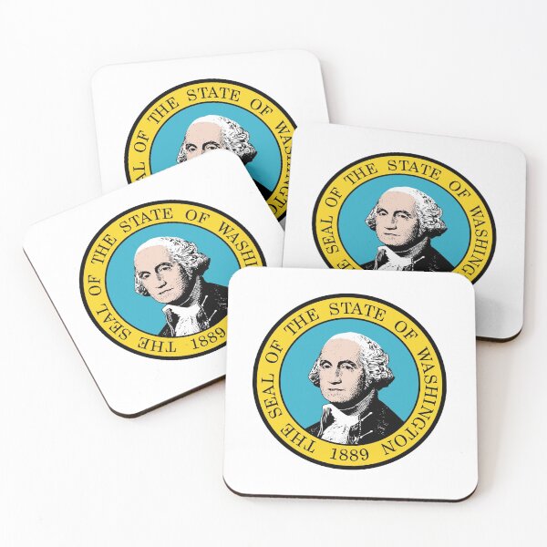 Item preview, The Seal of the State of Washington 1889 designed and sold by TheGreekGuy.