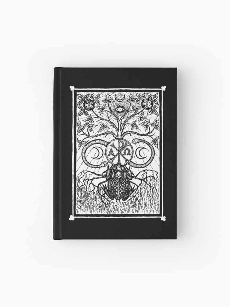 Thumbnail 1 of 3, Journal, The Black Toad (frontispiece) by Gemma Gary designed and sold by TroyBooks.