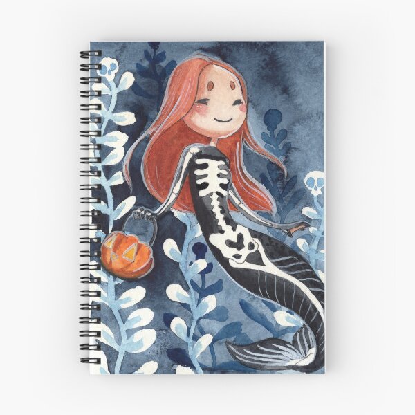 Item preview, Halloween Mermaid designed and sold by Threeleaves.