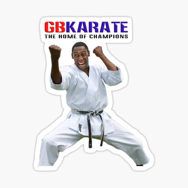 GB Karate - George Best 03 Sticker