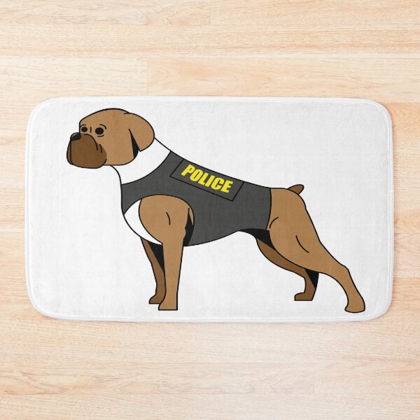 Item preview, Cute Police Dog designed and sold by TrueTrippyArts.