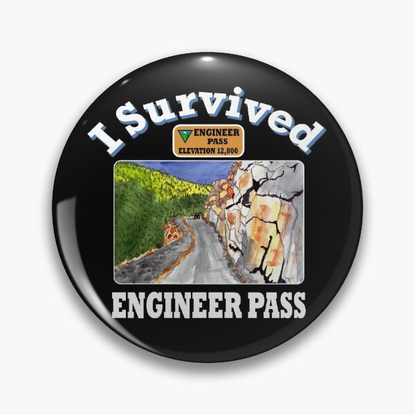 Item preview, I Survived Engineer Pass Painting 2, Ouray Colorado designed and sold by MMc Buck.