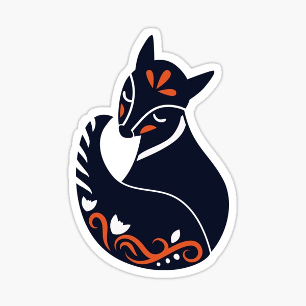 Item preview, Decorative Scandinavian Fox | Holiday Animals designed and sold by SLAG-Creative.
