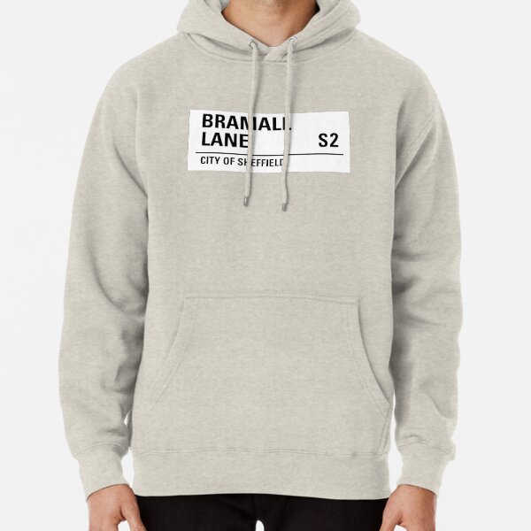 Sheffield , Bramall lane road sign design Pullover Hoodie