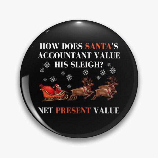 Item preview, Christmas Accounting Pun designed and sold by Lolas-Creations.