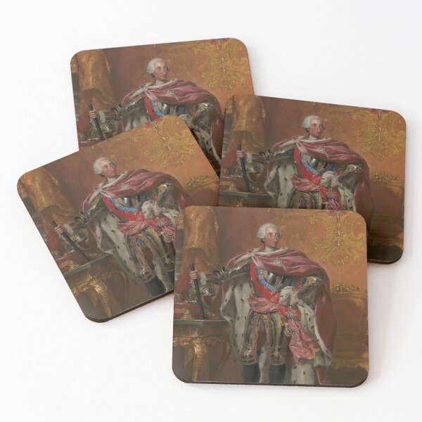 Item preview,  Portrait of King Charles III of Spain -  Anton Raphael Mengs designed and sold by Vintage Designs +.