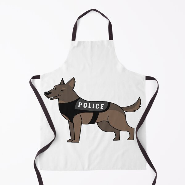 Item preview, Cute Police Dog designed and sold by TrueTrippyArts.