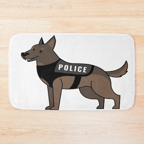 Item preview, Cute Police Dog designed and sold by TrueTrippyArts.