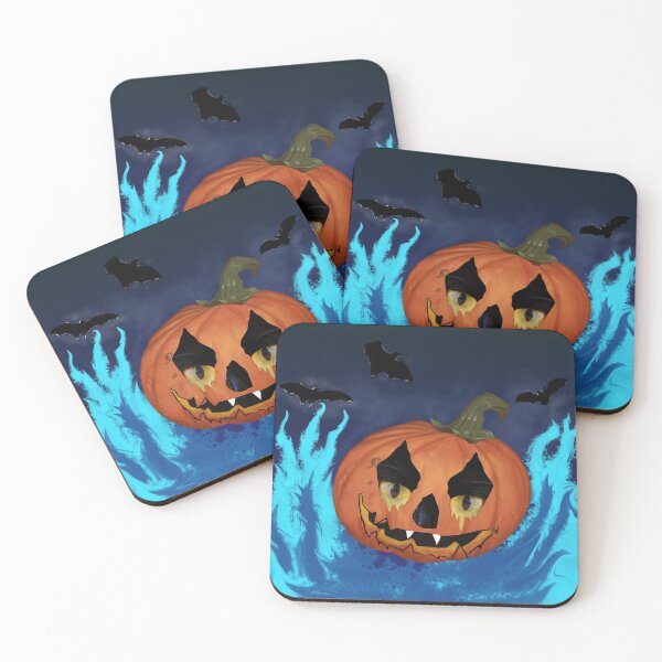 Item preview, FIERY HALLOWEEN PUMPKIN designed and sold by suryaperi.