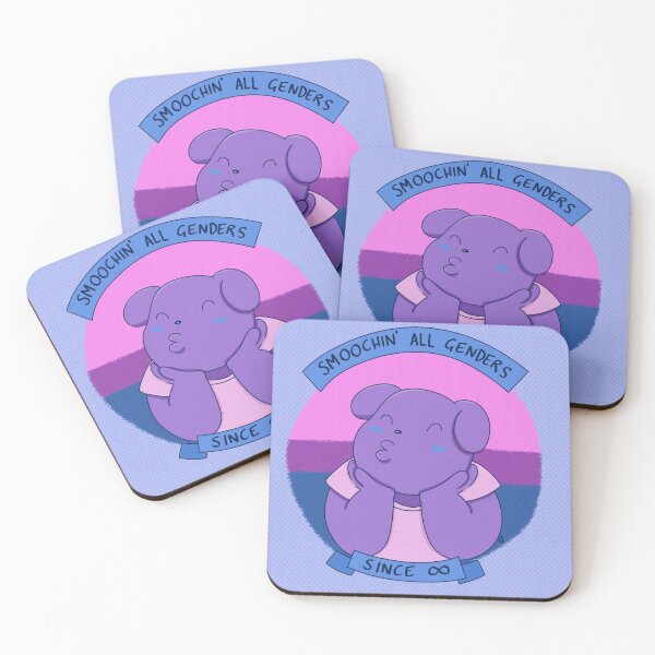 Item preview, bi visibility doggo designed and sold by NiceTimesClub.