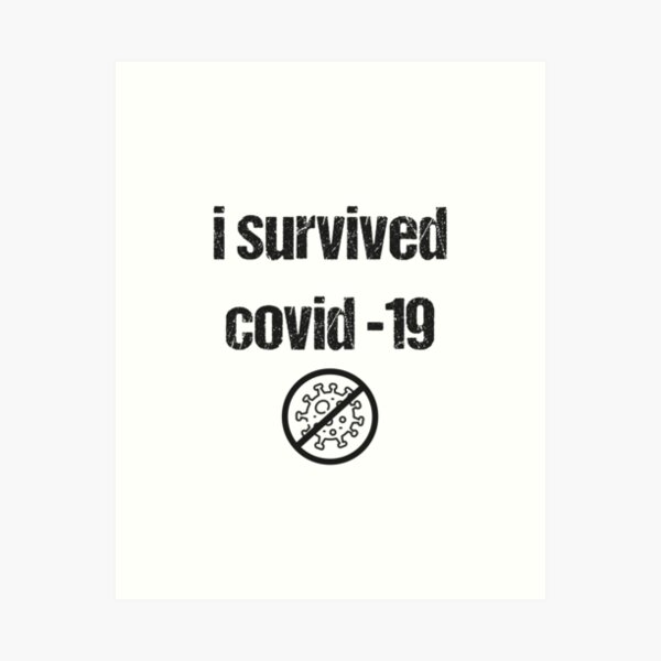 Item preview, I Survived Covid 19 designed and sold by printrendstore.