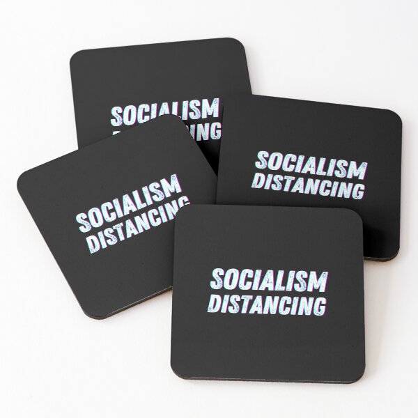 Item preview, Socialism Distancing designed and sold by The Little Wood Cottage.