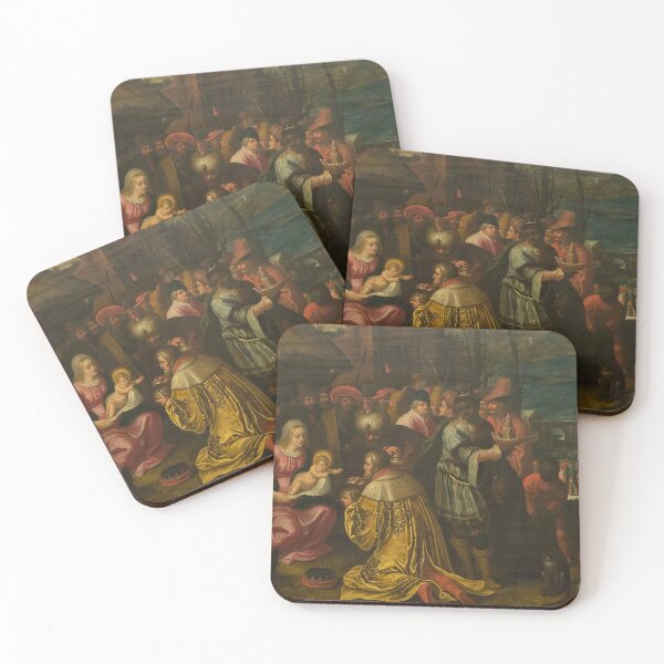 Item preview, Baby Jesus and the wise men - Aanbidding door de wijzen -  Frans Francken III (1607-1667)  designed and sold by Vintage Designs +.