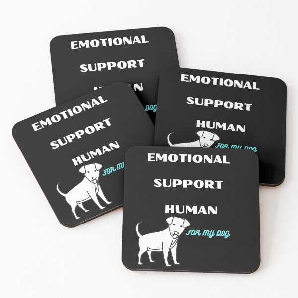 Item preview, Emotional support human (Dog) designed and sold by BarvinWayne.