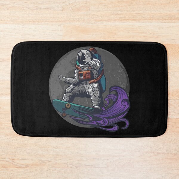 Item preview, astronaut cosmonaut paying skateboard designed and sold by dogan ksa.