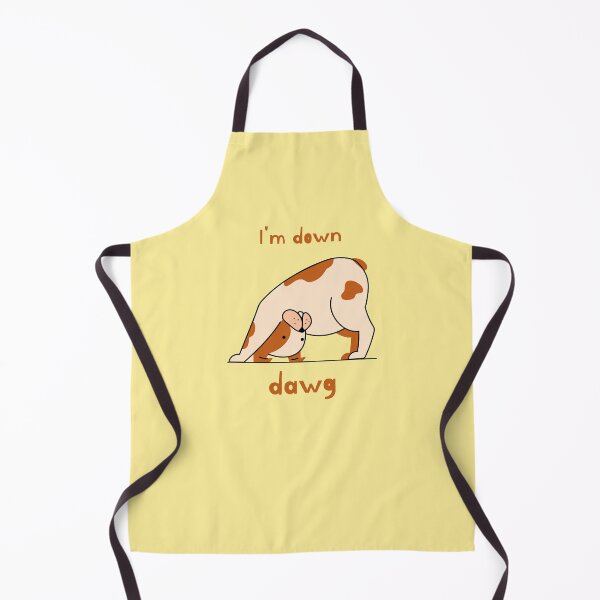 Item preview, Downward dog yoga pose designed and sold by plzLOOK.