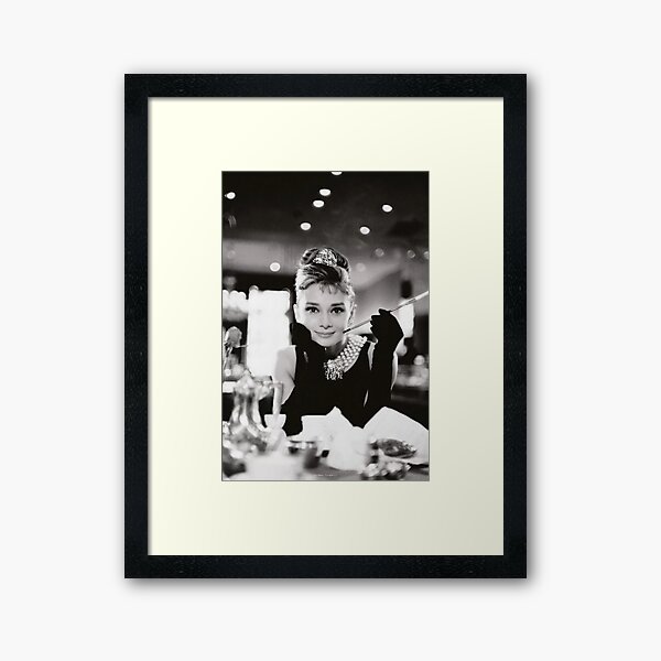 Smoking Girls Framed Art Print