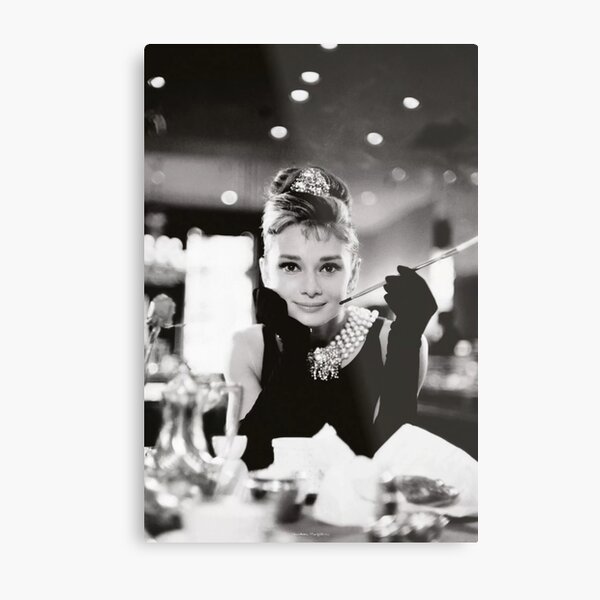 Smoking Girls Metal Print