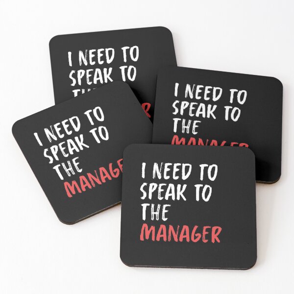 Item preview, I Need To Speak To The Manager designed and sold by BasicWear.
