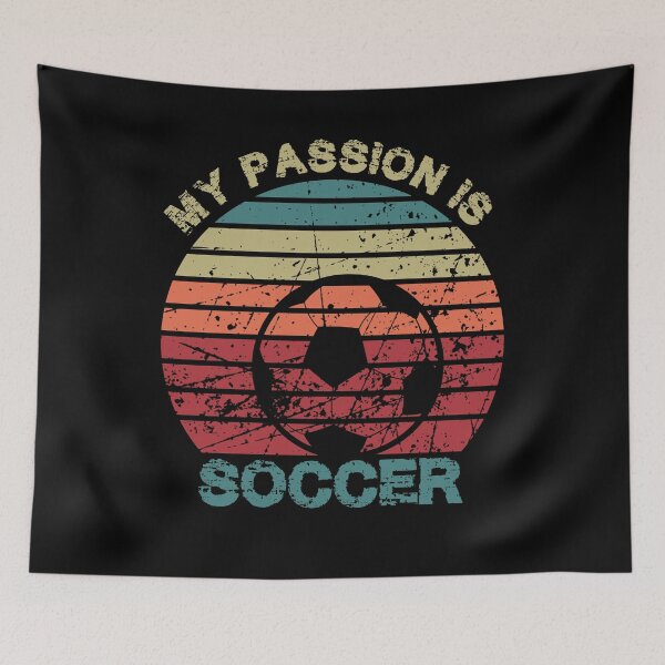 Item preview, My Passion is Soccer - retro distressed  designed and sold by Rooks-Artworks.