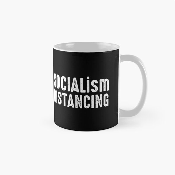 Item preview, Socialism Distancing Vintage designed and sold by The Little Wood Cottage.