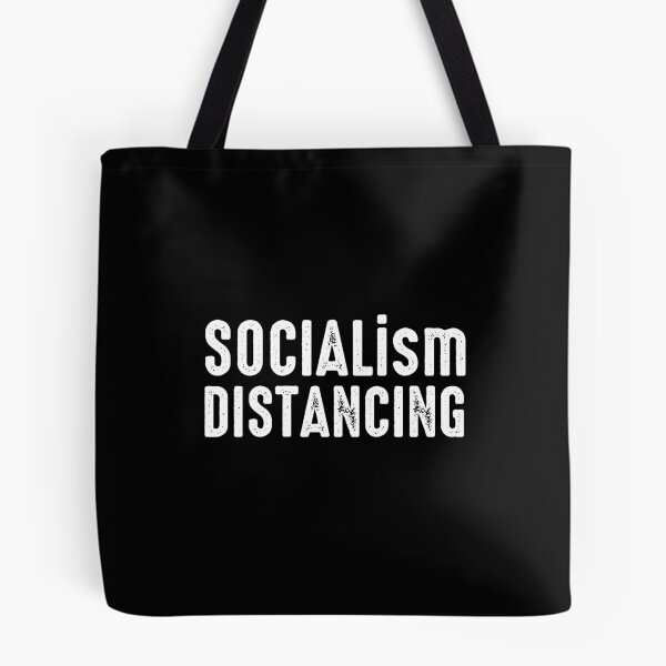 Item preview, Socialism Distancing Vintage designed and sold by The Little Wood Cottage.