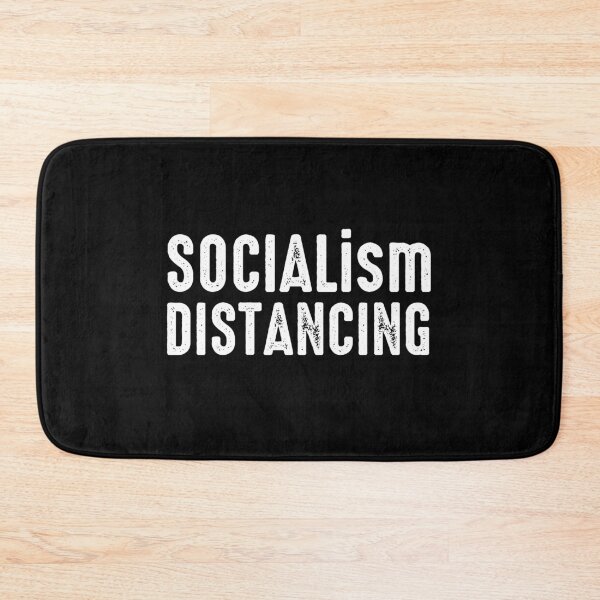Item preview, Socialism Distancing Vintage designed and sold by The Little Wood Cottage.