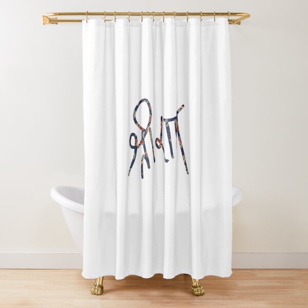 71inch Hindu gods sculpture Egypt temple Polyester Fabric Shower Curtain set 