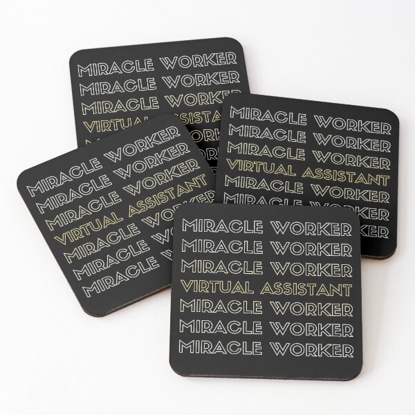 Item preview, Virtual Assistant the Miracle Worker  designed and sold by TheAAShop.