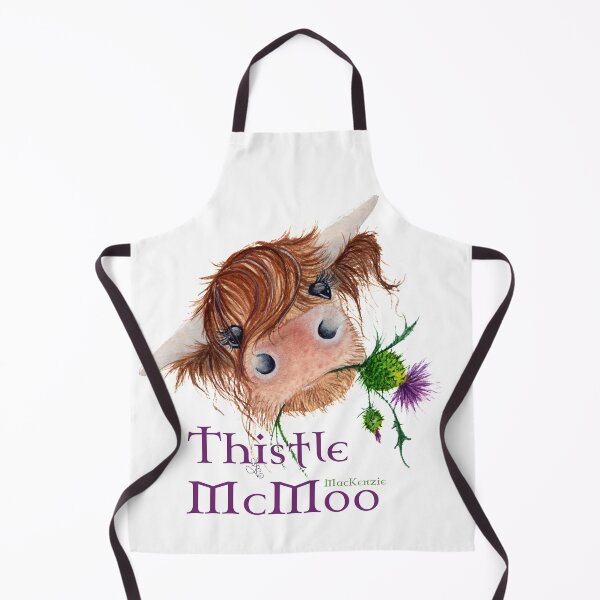 Aperçu de l'œuvre Thistle MacKenzie McMoo créée et vendue par Fiona Bárcenas.