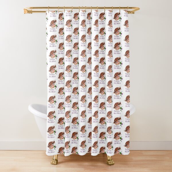 Thistle MacKenzie McMoo Shower Curtain