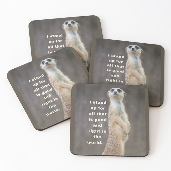 Item preview, Standing Meerkat photo designed and sold by HeatherEthereal.