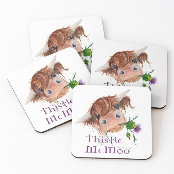 Item preview, Thistle MacKenzie McMoo designed and sold by Fiona Bárcenas.