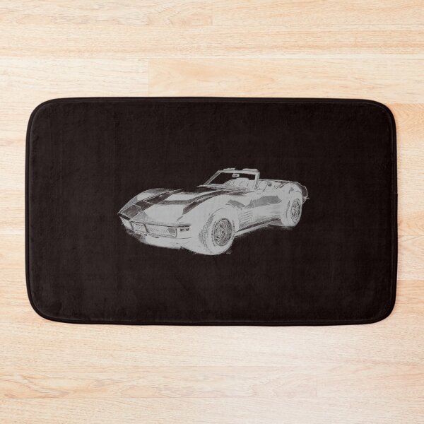 Item preview, 1971 Chevrolet Corvette convertible drawing designed and sold by MovieTeess.