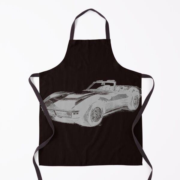 Item preview, 1971 Chevrolet Corvette convertible drawing designed and sold by MovieTeess.