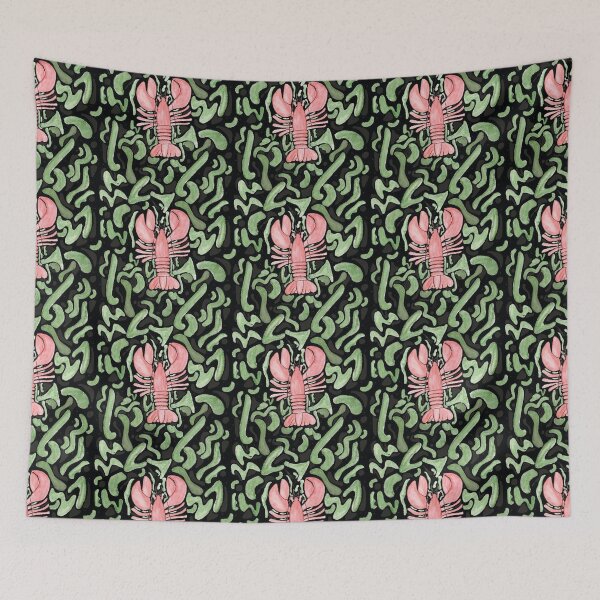 Item preview, Lobster - Black  designed and sold by DukaDevi.