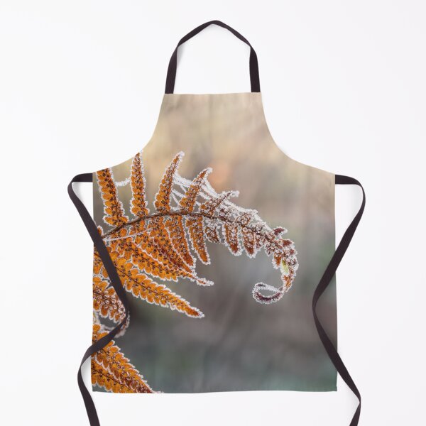 Item preview, Fern Leaf with Icy Frost in Cold Winter designed and sold by Katho Menden.