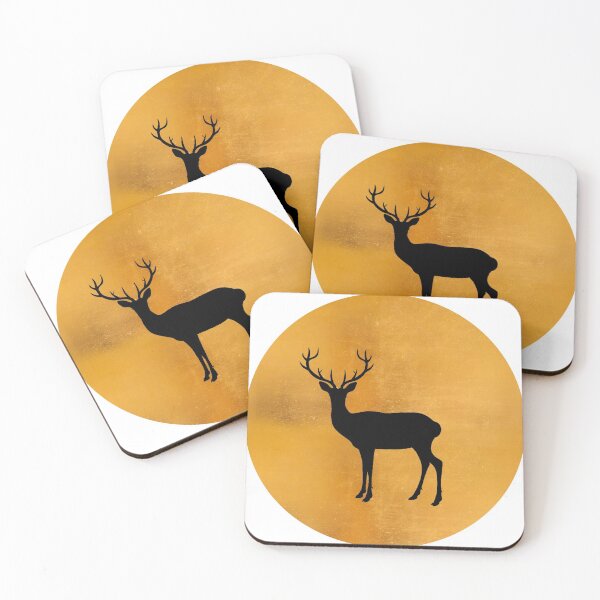 Item preview, Deer on Gold designed and sold by paivihollander.