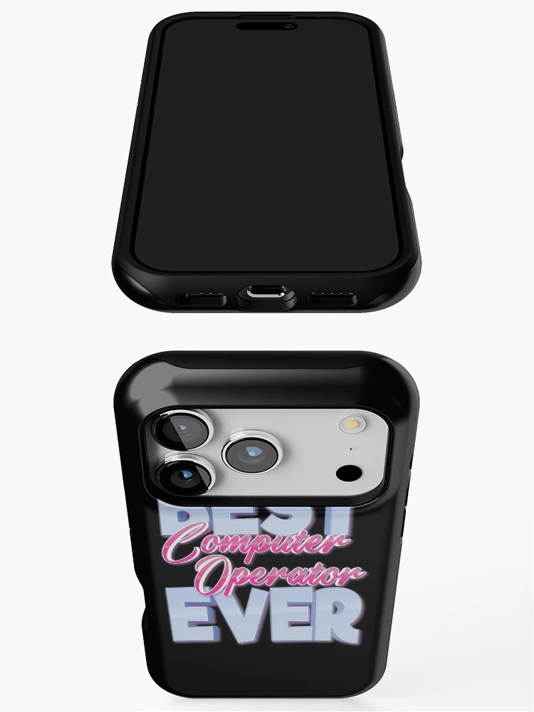 Thumbnail 3 of 4, iPhone Case, Best Computer Operator Ever designed and sold by ProjectX23.