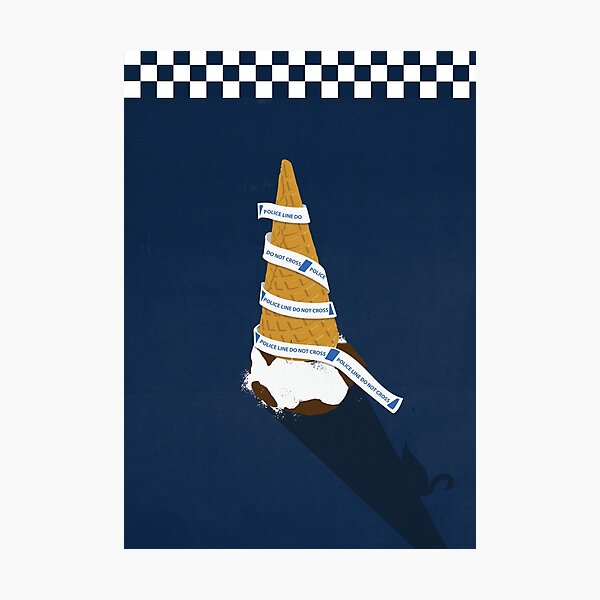 Cornetto Trilogy Photographic Print