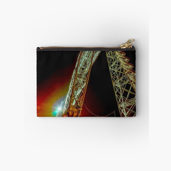 Item preview, Newport Transporter Bridge at night designed and sold by MaclarenPhoto.