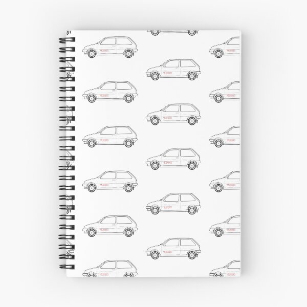 Item preview, MG Metro Turbo Line drawing designed and sold by RJWautographics.