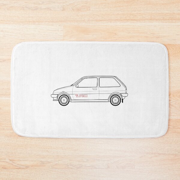Item preview, MG Metro Turbo Line drawing designed and sold by RJWautographics.
