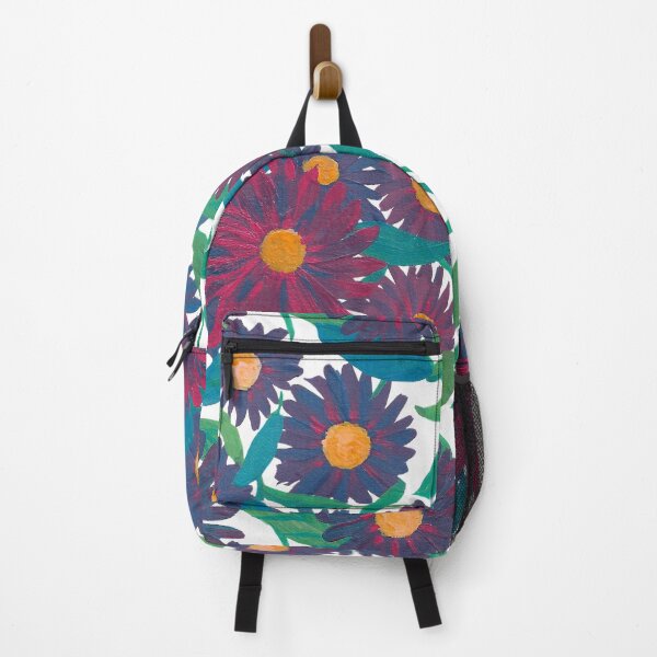 Item preview, Purple Daisy Flower Acrylic Drawing designed and sold by Mimi Huang.