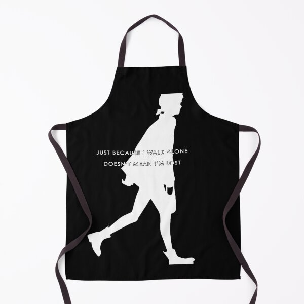 Item preview, "Just Because I Walk Alone Doesn’t Mean I’m Lost" Quote Des designed and sold by Reubin.