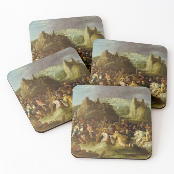 Item preview,  Jesus Carrying the cross - Christus op weg naar de Kalvarieberg ontmoet Veronica -  Frans Francken (II) (1581-1642) designed and sold by Vintage Designs +.