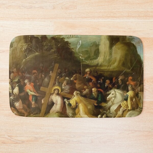 Item preview,  Jesus Carrying the cross - Christus op weg naar de Kalvarieberg ontmoet Veronica -  Frans Francken (II) (1581-1642) designed and sold by Vintage Designs +.
