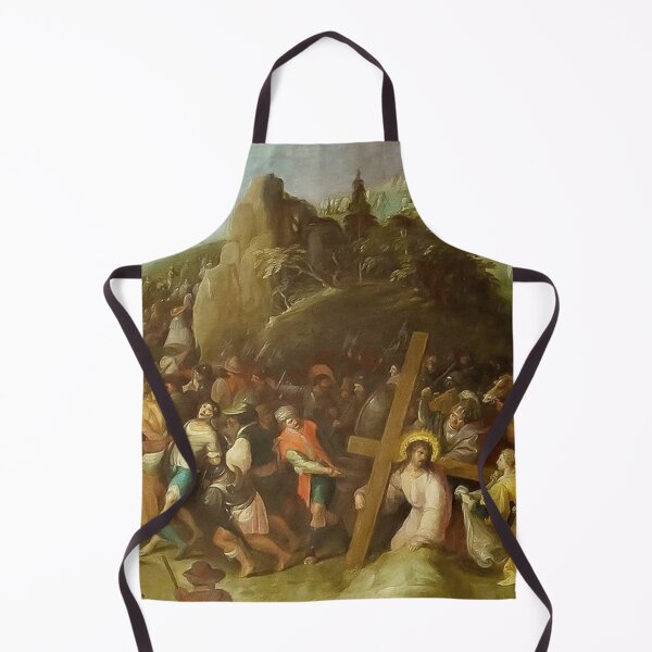 Item preview,  Jesus Carrying the cross - Christus op weg naar de Kalvarieberg ontmoet Veronica -  Frans Francken (II) (1581-1642) designed and sold by Vintage Designs +.